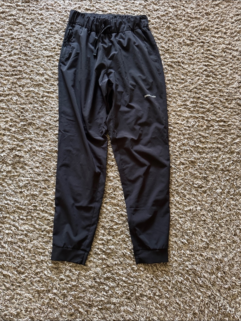 Patagonia Womens Black Lightweight Jogger Pants